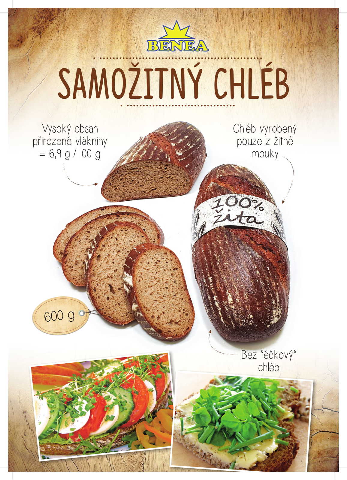 Chléb samožitný